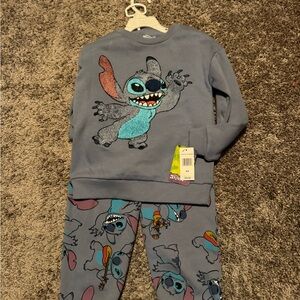 Disney Stitch Set Blue and Gray